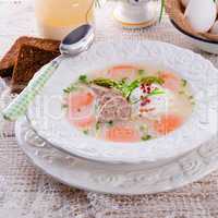 polish white borscht