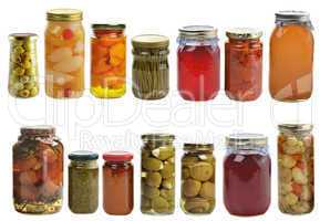 preserved food collection