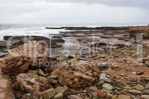 Moroccan coast in Dar Bouazza