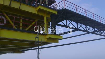 Fixed gas production offshore platform
