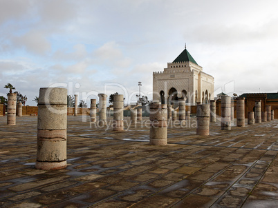 Mausoleum of Mohammed V in Rabat