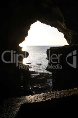 Hercules cave in Tanger