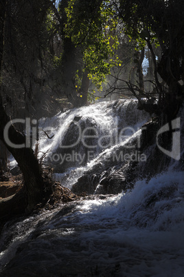 Amazing waterfall in Vittel