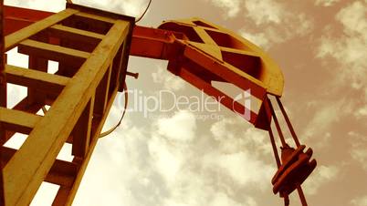 Pump jack - iconic symbol of oilfield