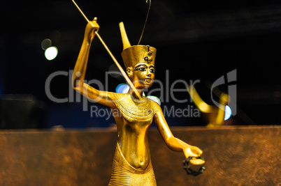 golden egyptian warrior