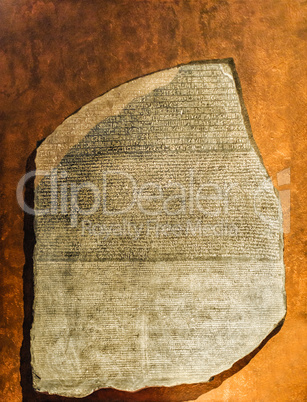 replica of rosetta stone