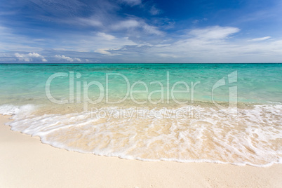 tropical white beach
