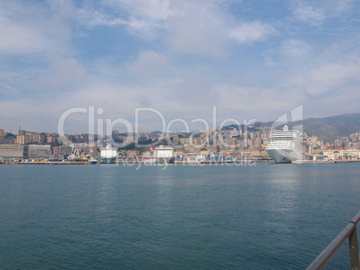 Harbour Genoa Italy
