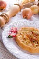 onion tart and federweisser(nouveau)
