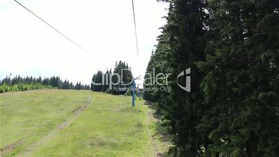 Chair Lift Travelling View