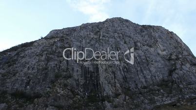 High Steep Rock Wall