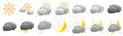 weather set icons