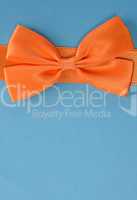 Orange bow