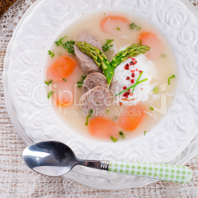 polish white borscht