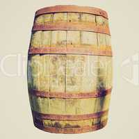 Retro look Wooden barrel cask
