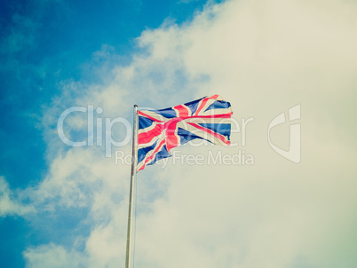 Retro look UK Flag