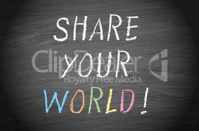 share your world !