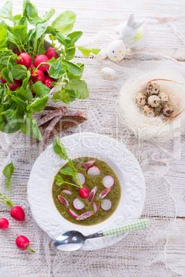 green radish soup