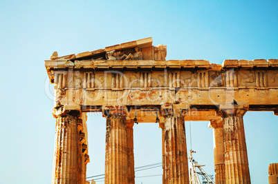 Parthenon at Acropolis in Athens, Greece