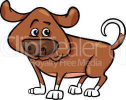 cute dog cartoon illustration