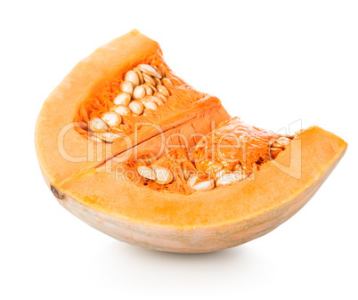 Pumpkin with seeds