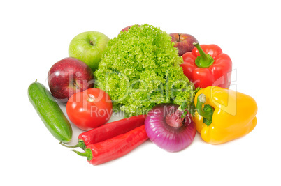 fresh fruits and vegetables