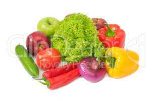 fresh fruits and vegetables