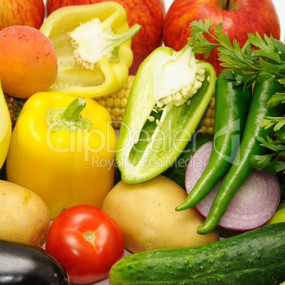 fruits and vegetables