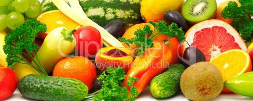 fresh fruits and vegetables