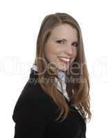portrait of a smiling young businesswoman