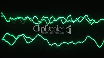 Low frequency on a two channel oscilloscope 02