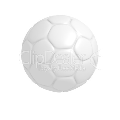 White soccer ball