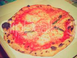 Retro look Pizza Margherita