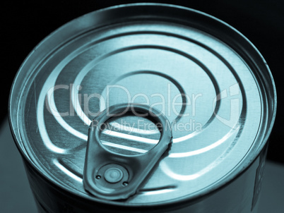 Can of canned food