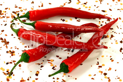 red pepper crimson hot