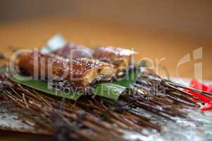 Japanese style roasted eel