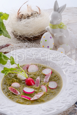 green radish soup