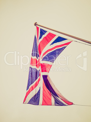 Retro look UK Flag