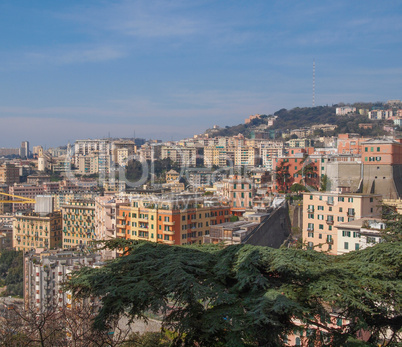 View of Genoa Italy