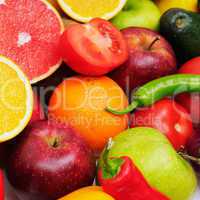 fruits and vegetables