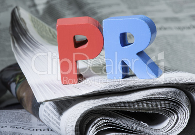 Word PR on newspaper