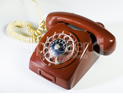 Vintage red phone