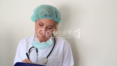 portrait of a female doctor