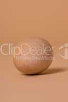 Whole brown chicken egg, natural source of protein