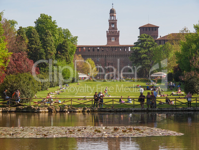 Parco Sempione in Milan