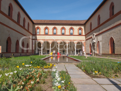 Sforza Castle in Milan