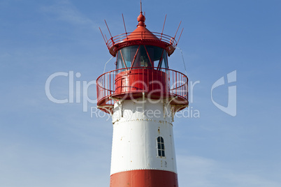 Leuchtturm Ostfeuer bei List auf Sylt, Deutschland