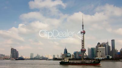 Time lapse of Shanghai skyline