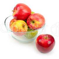 apples in a glass