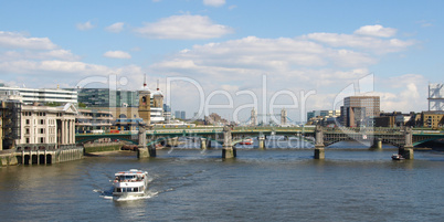 River Thames in London